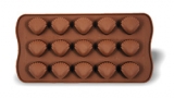Silikonová forma SWEETTRUFFLE - mušličky, na čokoládu,