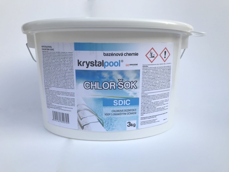 Krystalpool Chlor šok 1 kg