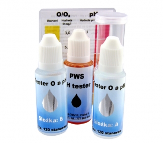 Kapkový OXI tester pH a O